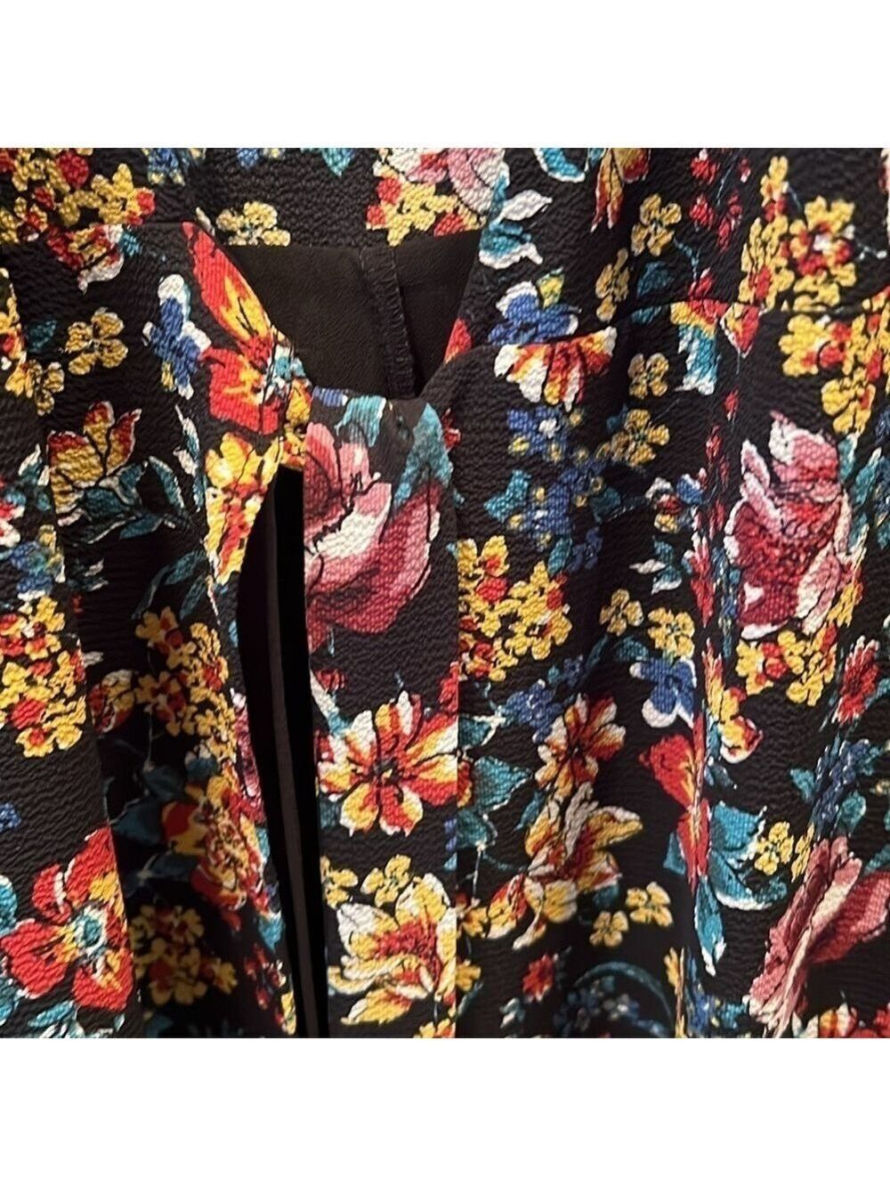 Bobeau Maxi Wrap Dress, SZ S, PTP 18”, L 54” Curves up in front, Elegant Look - Picture 5 of 11